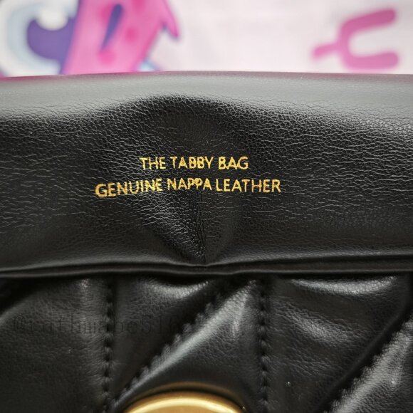 tabby Coach shoulder bag 26 with quilting black - Picture 12 of 16